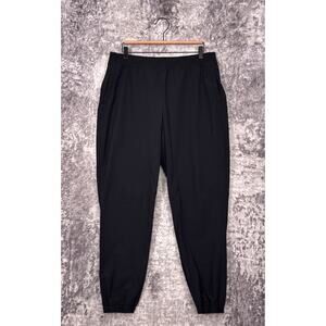 Lululemon Pants 12 Womens Adapted State Jogger High Rise Lycra Fabric Zip Ankle